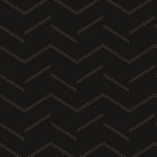 Aviator Black Abstract Chevron 54" Commercial Grade Wallpaper