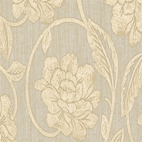 Avocet Floral Scroll