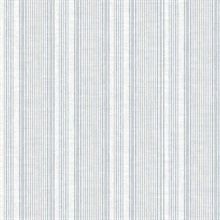 Ayanna Blue Striped Wallpaper
