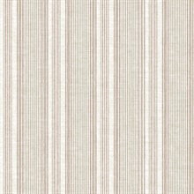 Ayanna Rust Striped Wallpaper