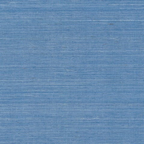 Maguey Natural Sisal Grasscloth Azure Wallpaper