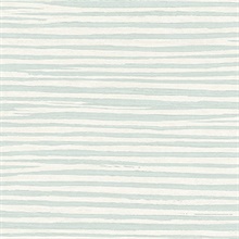 Baby Blue Horizontal Wood Texture Wallpaper
