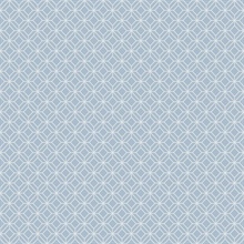 Baby Blue & White Asian Lattice Wallpaper