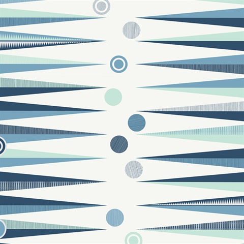 Backgammon - Chalkhill Blue colourway wallpaper