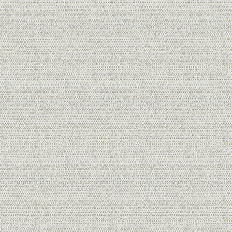 Balantine Grey Textured Basketweave Wallpaper