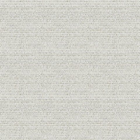 Balantine Grey Weave Faux Knit  Wallpaper