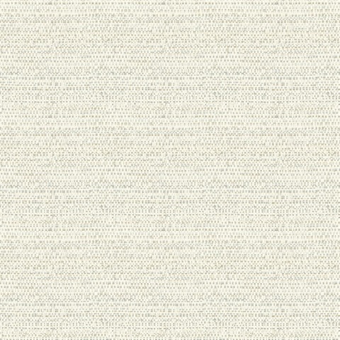 Balantine Taupe Textured Basketweave Wallpaper