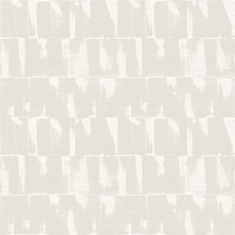 Bancroft Dove Abstract Stripe Wallpaper