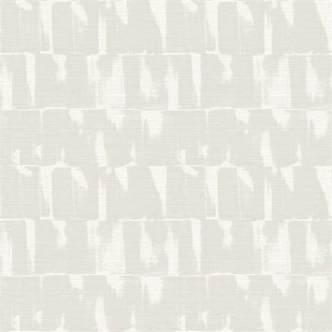 Bancroft Dove Abstract Stripe Wallpaper