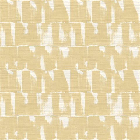 Bancroft Gold Abstract Stripe Wallpaper
