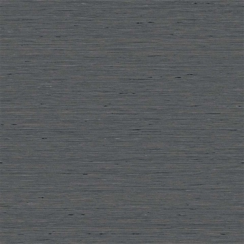 Bangkok 27 Charcoal Fabric Backed Vinyl Wallpaper