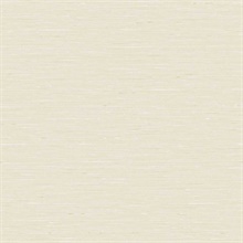 Bangkok 27 Cream Faux Linen Wallpaper