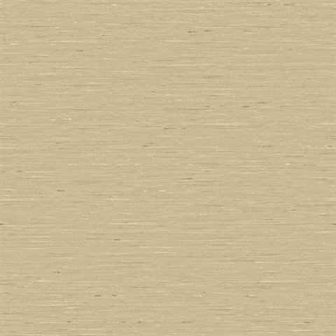 Bangkok 27 Tan Faux Linen Wallpaper