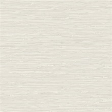 Banni Airy Grey Faux Grasscloth Wallpaper