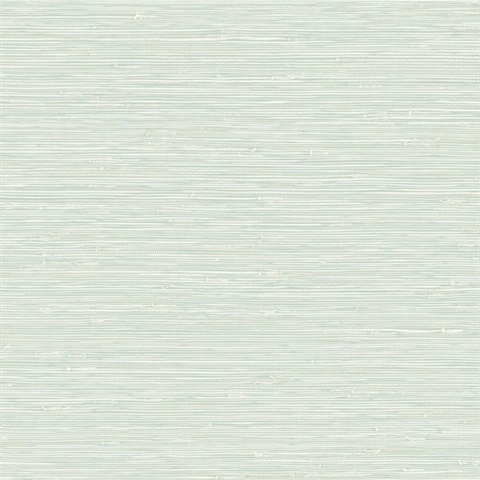 Banni Aqua Faux Grasscloth Wallpaper