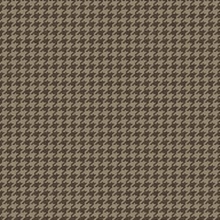 Barbara Caramel Houndstooth Plaid Wallpaper