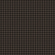 Barbara Dark Chocolate Houndstooth Plaid Wallpaper