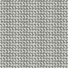 Barbara Grey Fox Houndstooth Plaid Wallpaper