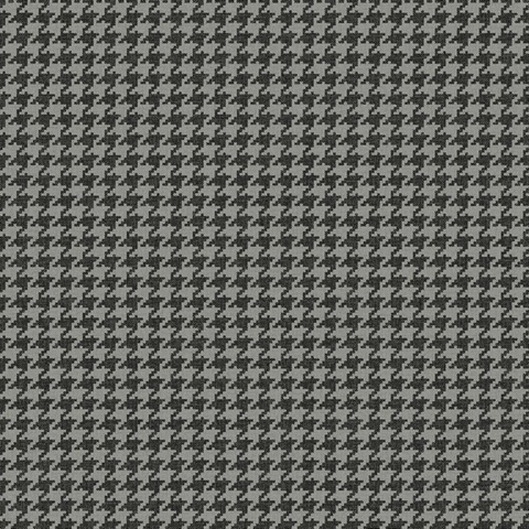 Barbara Onyx Houndstooth Plaid Wallpaper