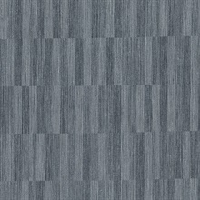 Barie Charcoal Vertical Tile Wallpaper