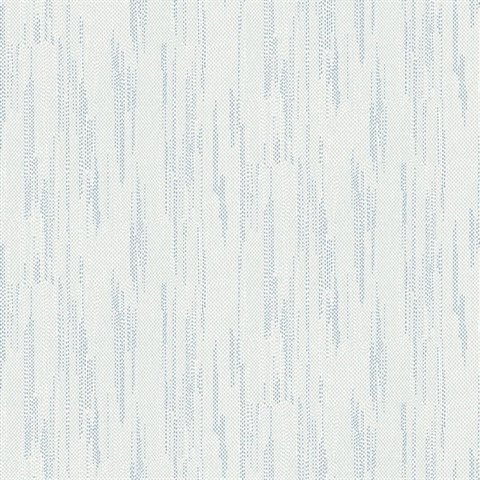 Baris Aqua Stipple Stripe Wallpaper
