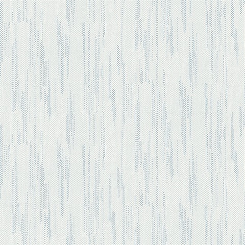 Baris Aqua Stipple Stripe Wallpaper