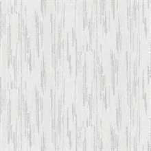 Baris Charcoal Stipple Stripe Wallpaper