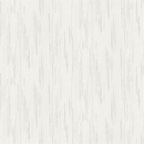 Baris Silver Stipple Stripe Wallpaper