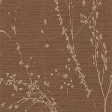 Barnaby Gardens Copper Ember Commercial Wallpaper