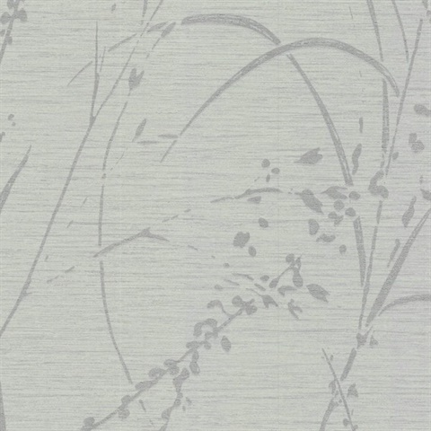 Barnaby Gardens Pale Ash Commercial Wallpaper
