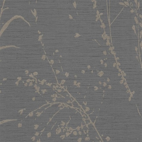 Barnaby Gardens Riverstone Blue Commercial Wallpaper