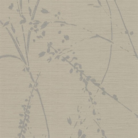 Barnaby Gardens Stone Fern Commercial Wallpaper
