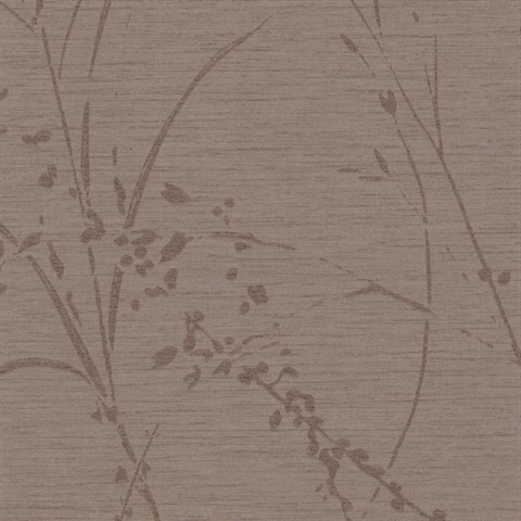 Barnaby Gardens Sunset Clay Commercial Wallpaper