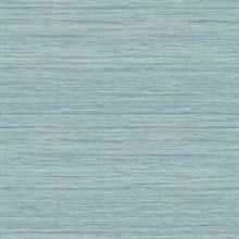 Barnaby Light Blue Textured Faux Stitch Grasscloth Wallpaper