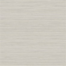 Barnaby Light Grey Faux Grasscloth Wallpaper