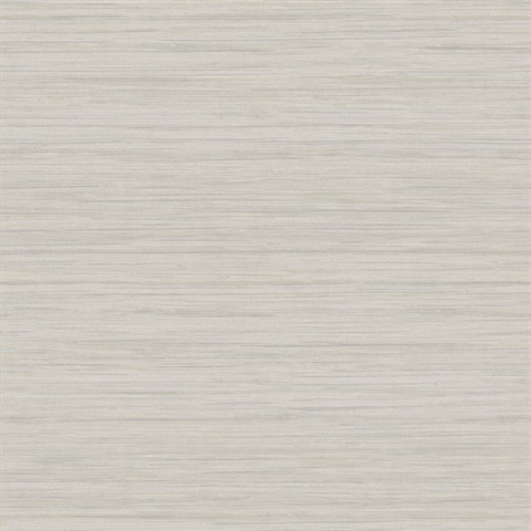 Barnaby Light Grey Textured Faux Stitch Grasscloth Wallpaper