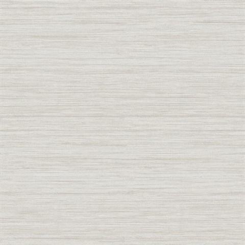 Barnaby Off-White Faux Grasscloth Wallpaper