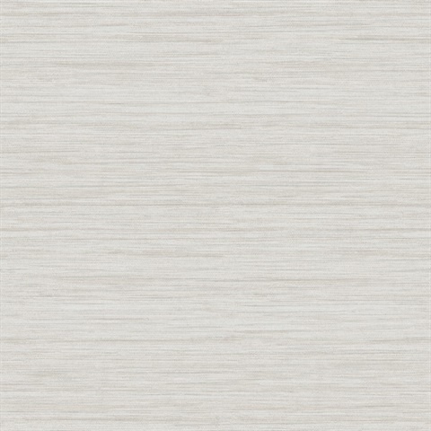 Barnaby Off-White Textured Faux Stitch Grasscloth Wallpaper