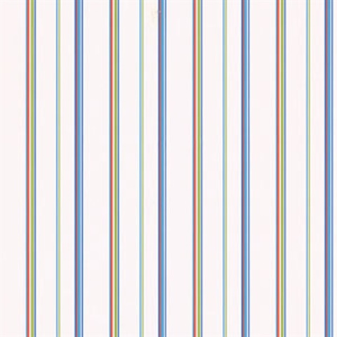 443 Jj6902 Barnstable Blue Stripes Wallpaper Wallpaper Boulevard