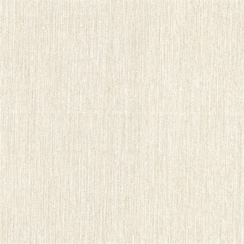 Barre Off-White Textured Vertical Stria Wallpaper