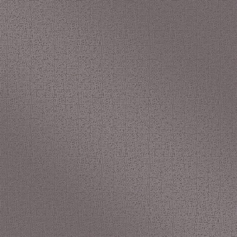 Basilic Purple Textured Mosaic Wallpaper
