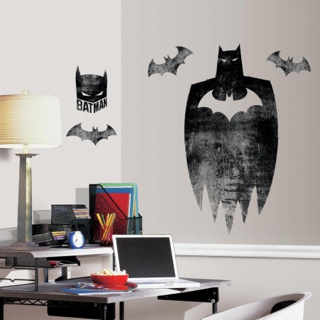 DC3114TB | Batman Silhouette Giant Wall Graphic | Wallpaper Boulevard