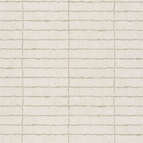 Batna Champagne Brick Wallpaper