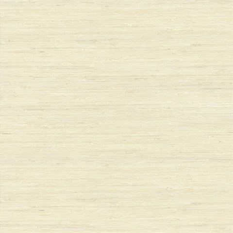 Battan Cream Jute Grasscloth Wallpaper