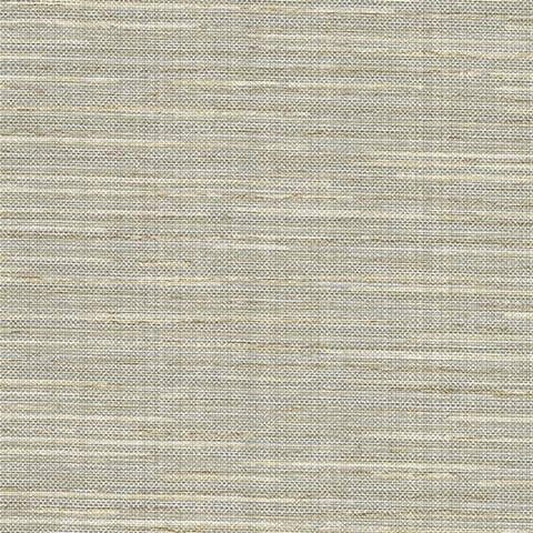 Bay Ridge Beige Faux Grasscloth Wallpaper