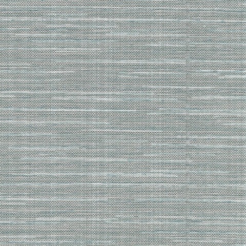 Bay Ridge Blue Faux Grasscloth