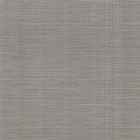 Bay Ridge Dark Grey Faux Grasscloth Wallpaper