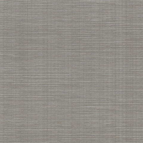 Bay Ridge Dark Grey Faux Grasscloth Wallpaper