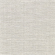 Bay Ridge Light Grey Faux Grasscloth Wallpaper