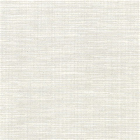 Bay Ridge White Faux Grasscloth Wallpaper